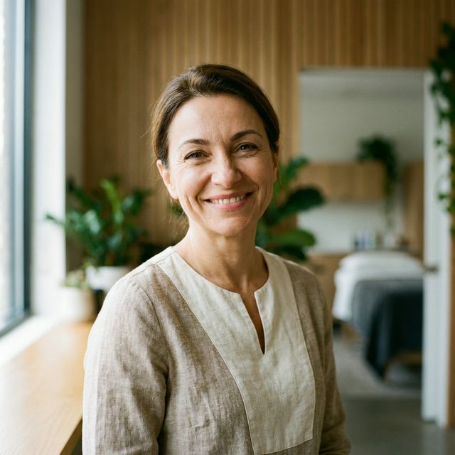 Directora del centro de estetica natural